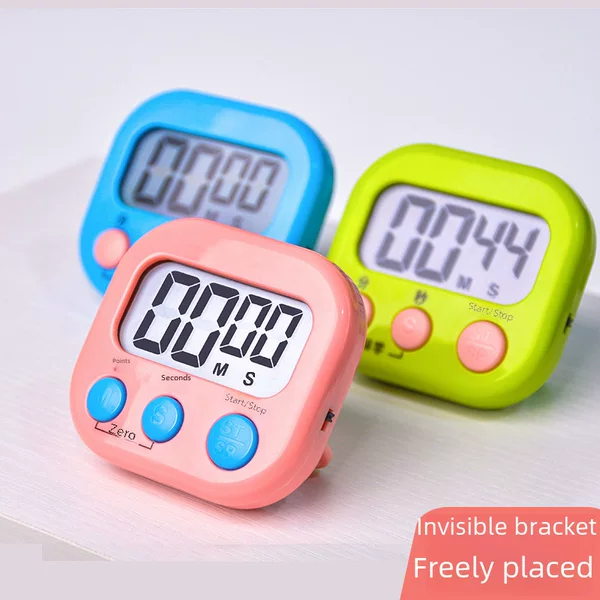 Timer kitchen timer is countdown large display electronic alarm clock student time manager wholesale