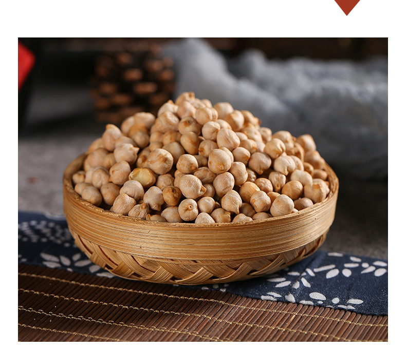 Roasted Chickpeas Ying Zui Dou Ready to Eat Snack Low Temperature Baked Xinjiang Origin Bulk in use