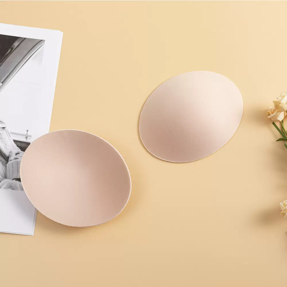 增大聚拢椭圆鹅蛋型胸垫 运动泳衣瑜伽罩杯海绵胸垫插片厂家直销