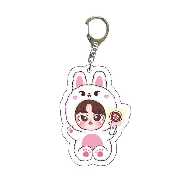 Новый кукольный брелок StrayKids SKZOO окружение, Li Longfang Fang Chan Wolf Cub школьные аксессуары отправка одноклассникам