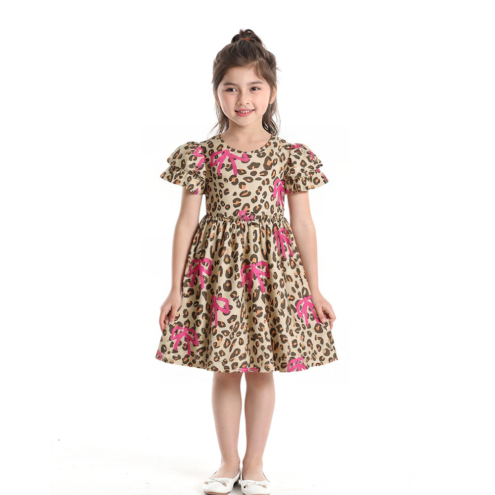 Yellow leopard print