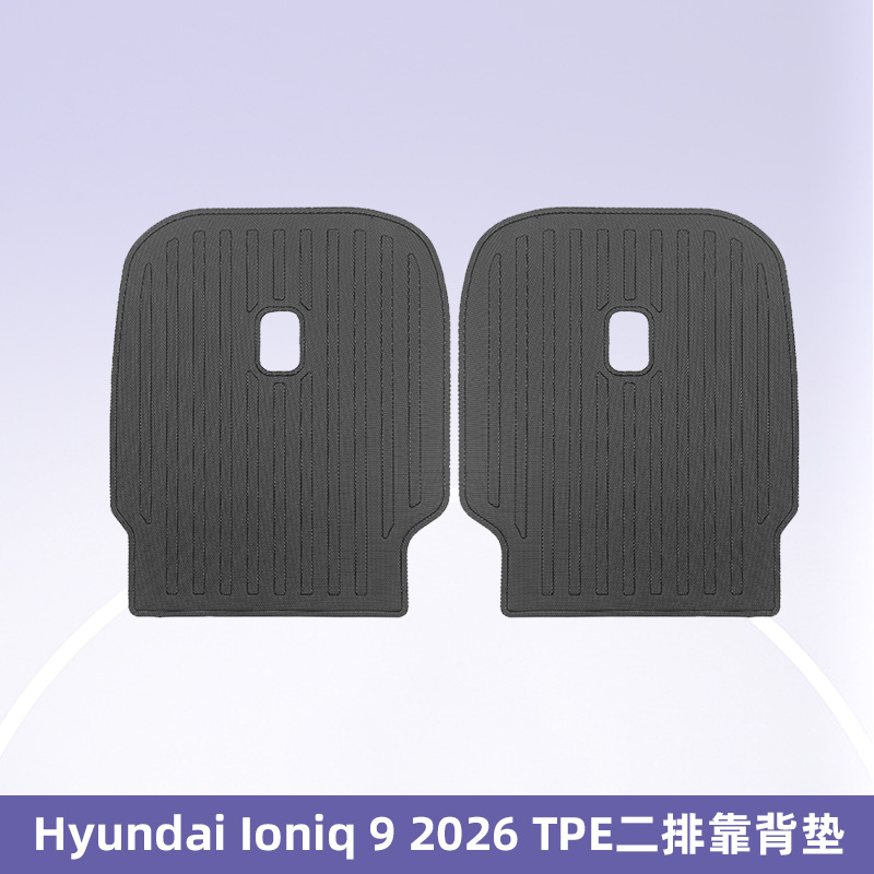 Aplicable a Hyundai lonig 9 2026 3D todo el tiempo TPE almohadilla para los pies almohadilla para el trasero almohadilla para la espalda