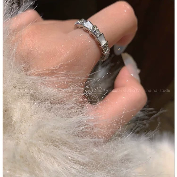 Small design adjustable ring, high-quality style, light luxury style, on index finger