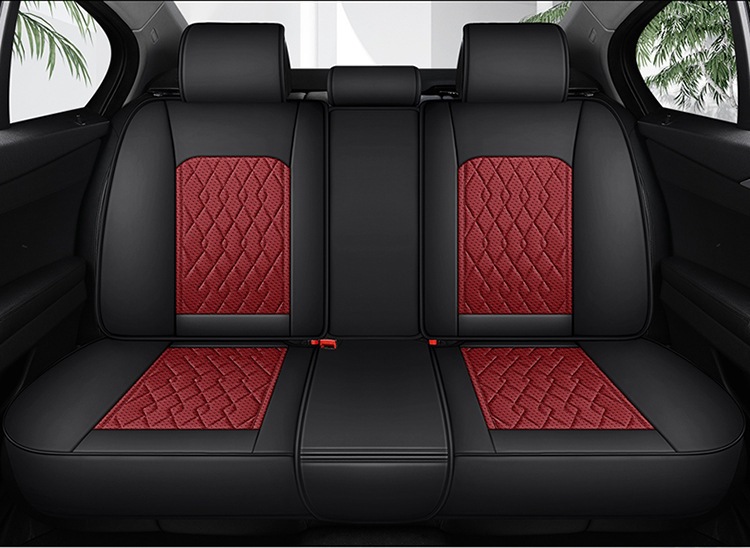 Cross-border car seat cushion, diamond-patterned, suitable for all seasons, full-coverage seat cover, available for Amazon dropshipping