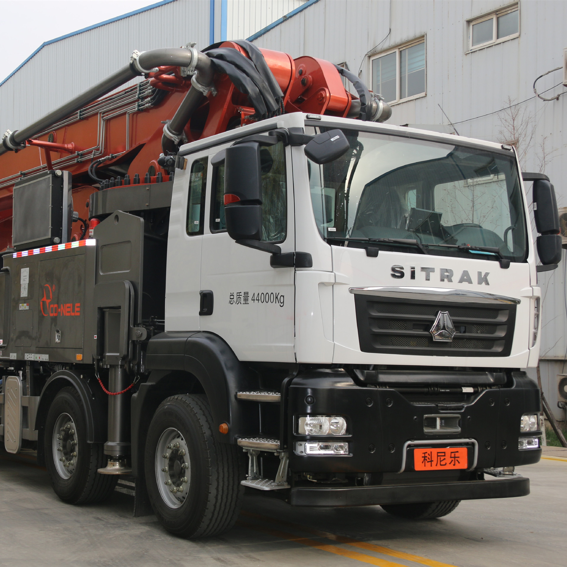 65米泵车 63米泵车 混凝土天泵 哈萨克斯坦用的混凝土泵车 63米泵