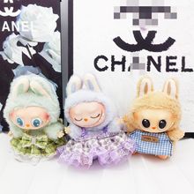 ��ȹ��ϵ�С�labubu������15CM�ɐ����·����ë�q�����ż���