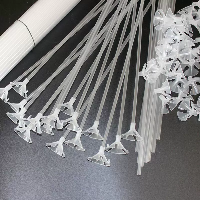 White hardened plastic balloon, bouquet, Amazon