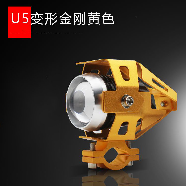 Motocicleta modificada U5 faro 12V - 80V vehículo eléctrico exterior LED foco superbrillante accesorios de lámpara de destello al por mayor