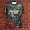 24-25 Black and Red Real Madrid pattern model