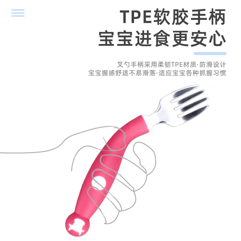 不锈钢叉勺详情04