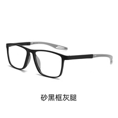 新款運動老花鏡同款焦點男女高清藍光抗疲勞超輕時尚樹脂老人眼鏡