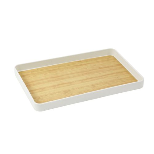 Japanese snack tea tray imitation wood grain thickened teapot tray living room coffee table rectangular tea cup tray cross-border