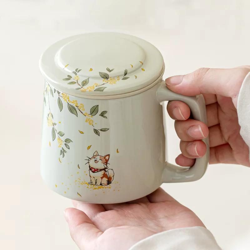 Ceramic high quality tea cup