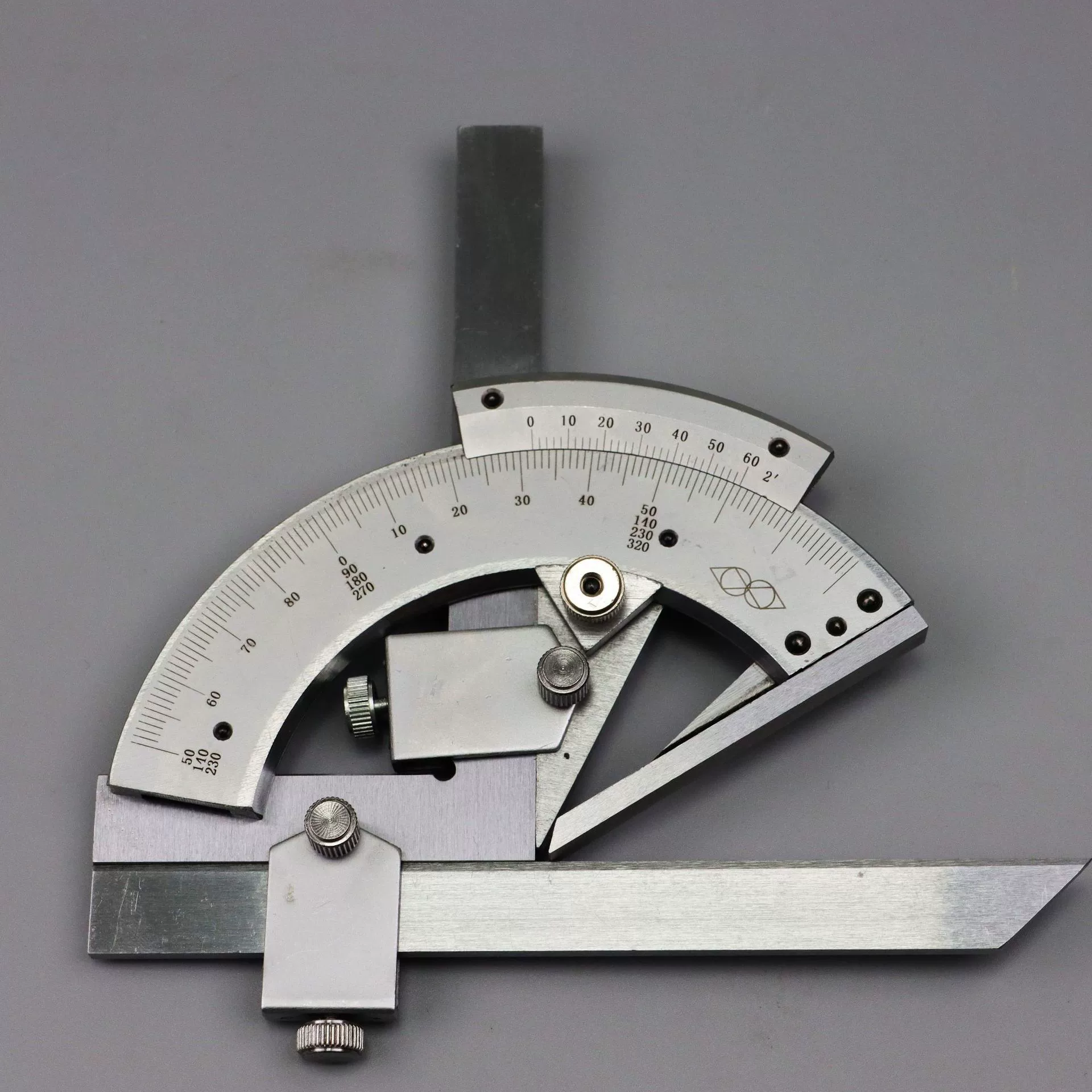 Shenling универсальная угловая линейка из высокоуглеродистой стали 0-320 градусов многофункциональный транспортир 360 градусов цифровой дисплей угловая линейка угловой метр