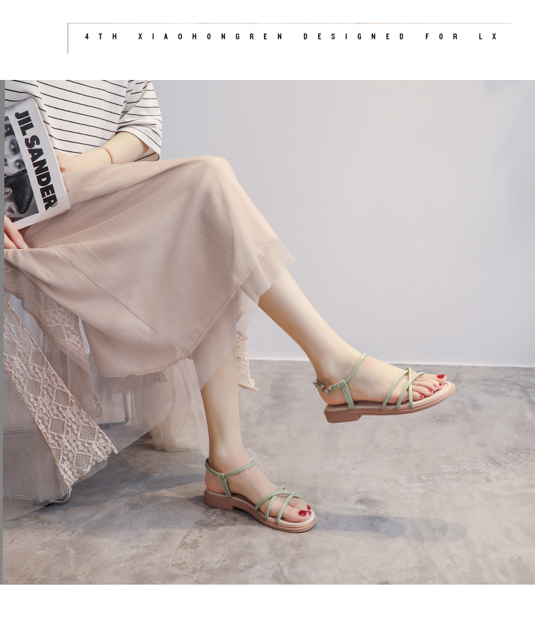 A9009 650K GIÀY DÉP SANDAL NỮ HUITDOE MÙA HÈ QUAI HẬU GIÀY DÉP NỮ G02 SẢN PHẨM MỚI