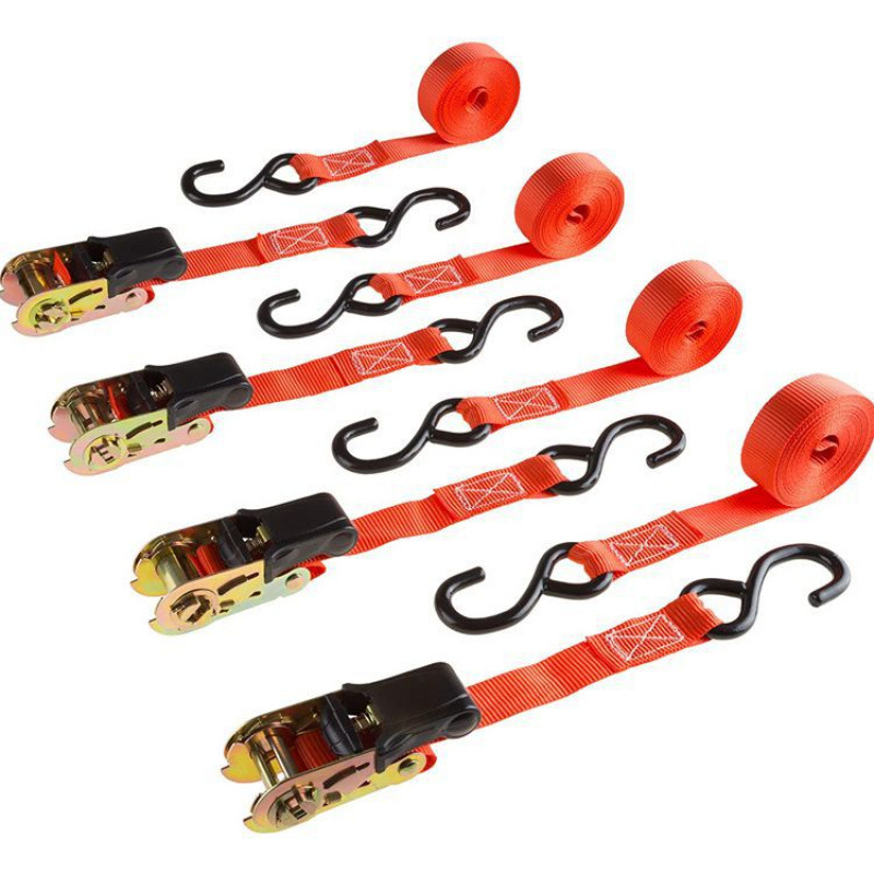 多规格捆绑器 货车货物固定拉紧器紧固带 涤纶货物捆绑带紧绳器