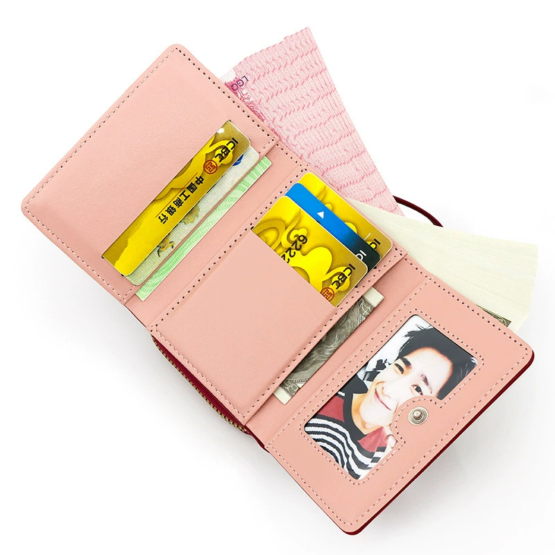 Wallet, short capacious universal fashionable shoulder bag