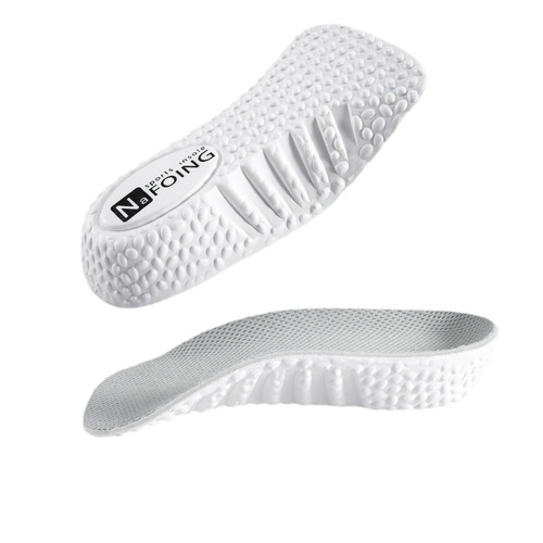 Men and Women Invisible Insoles for Height Increase, Half Insole with Arch Support, Non-Binding for Sports Shoes