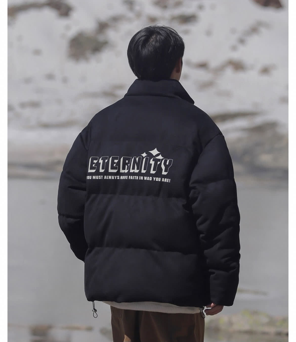 Winter New Men's Thickened Warm Padded Jacket Regular Stand-up Collar Padded Jacket Korean Version Trendy Youth Down Padded Jacket_voghion.com