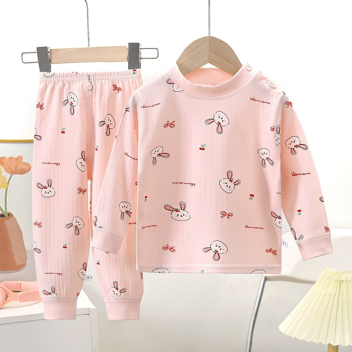 Children'S thermal underwear, keep warm body-friendly cotton pijama for men and women, city style
