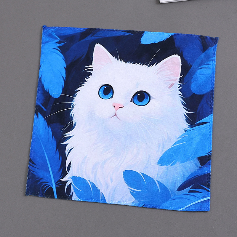 Cross-border wholesale customizable LOGO towels for fitness, swimming, yoga, anime support, sweat-absorbing small square towels Cross-border wholesale customizable LOGO towels for fitness, swimming, yoga, anime support, sweat-absorbing small square towels