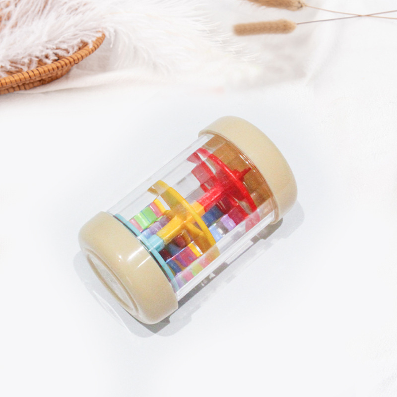 Orf percussionista de una sola sección tubo de sonido de lluvia de plástico respetuoso con el medio ambiente sonido de lluvia ruidoso instrumento musical infantil tubo de sonido de lluvia