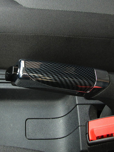 Car decoration car handbrake cover car handbrake decoration cover decorative cover plastic decorative sheath carbon pattern handbrake cover