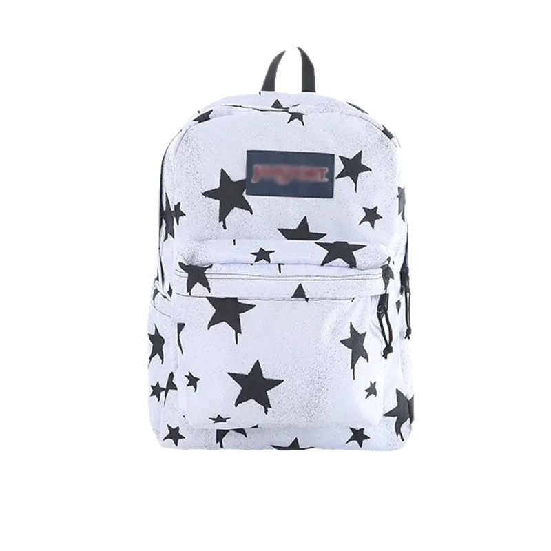 Bolsas de hombro nuevas JS al por mayor transfronterizas para hombres y mujeres, mochilas escolares para estudiantes de Jasper, mochilas de computadora de gran capacidad para estudiantes de secundaria y preparatoria