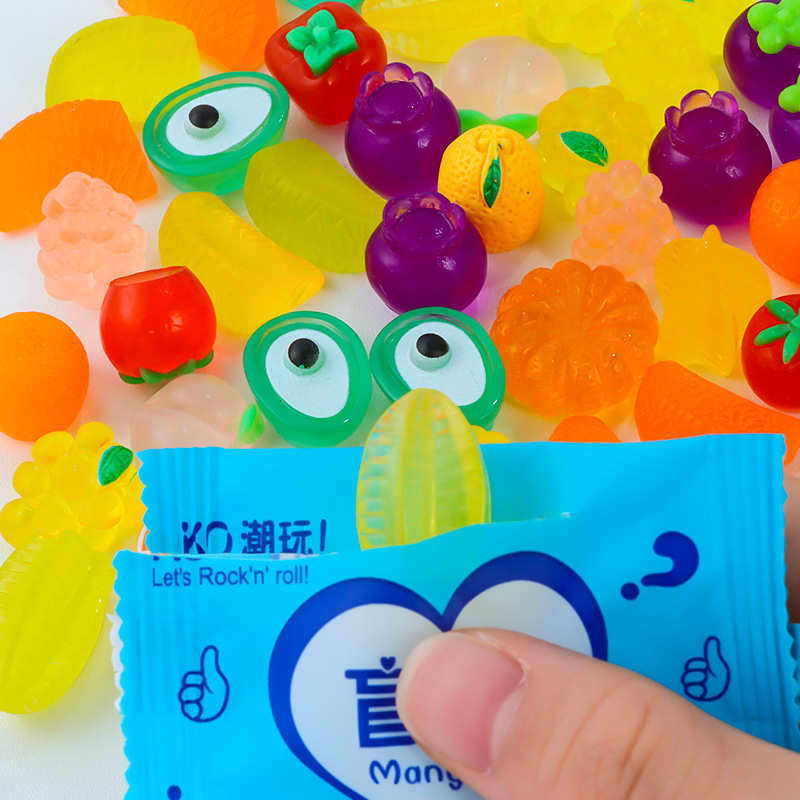 小乌龟盲袋小玩具动物水果迷你可爱独立包装立体模型仿真卡通随机|undefined
