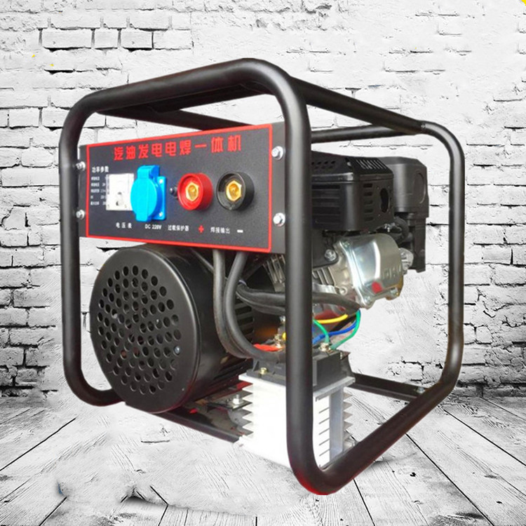 工地户外便携式发电电焊机一体 220v野外静音全铜3.2长焊发电焊机