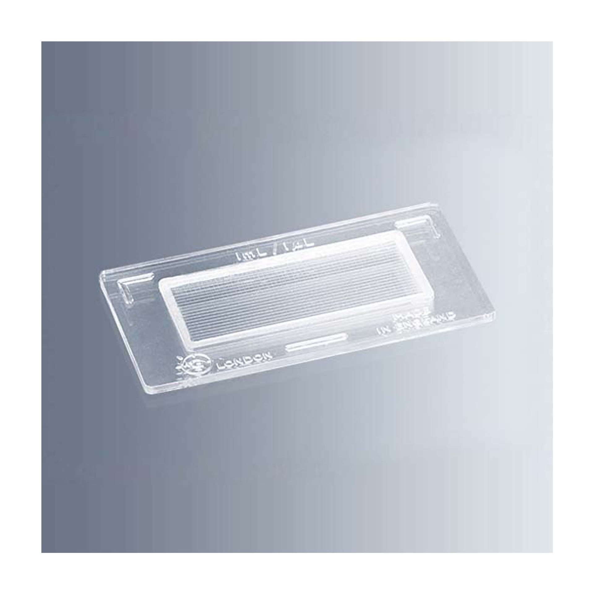 0611400浮游生物计数板Sedgewick Rafter塑料制，简单计数 1片/盒