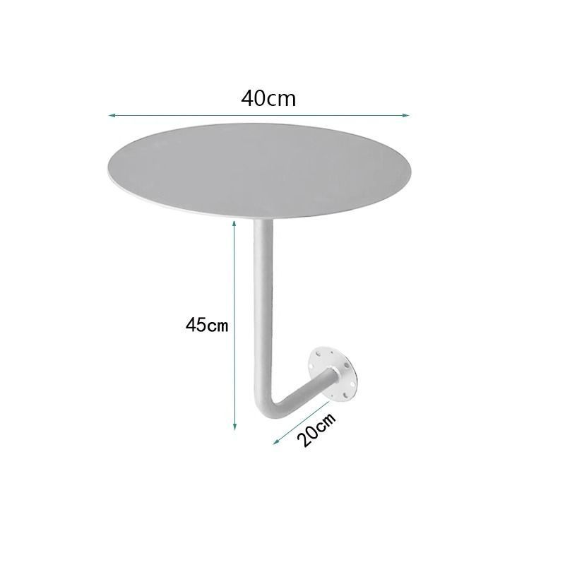 4_지름 40_높이 45CM 화이트 아이언 소재