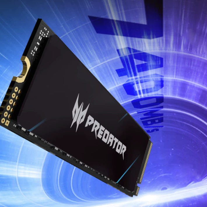 Совместимо с твердотельным накопителем Acer PREDATOR 2TB SSD с интерфейсом M.2 PCIe 4.0