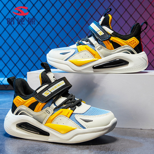 Habib Bear  Spring Children's Shoes Boys Sports Shoes Light Casual Shoes Large Children Teenagers Trendy Shoes Dropshipping