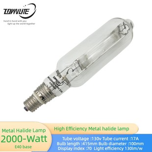 Gold Halogen Lamp Export Export Imitation European Style 250000Lm High Power 2000W E40 Gold Halogen Lamp