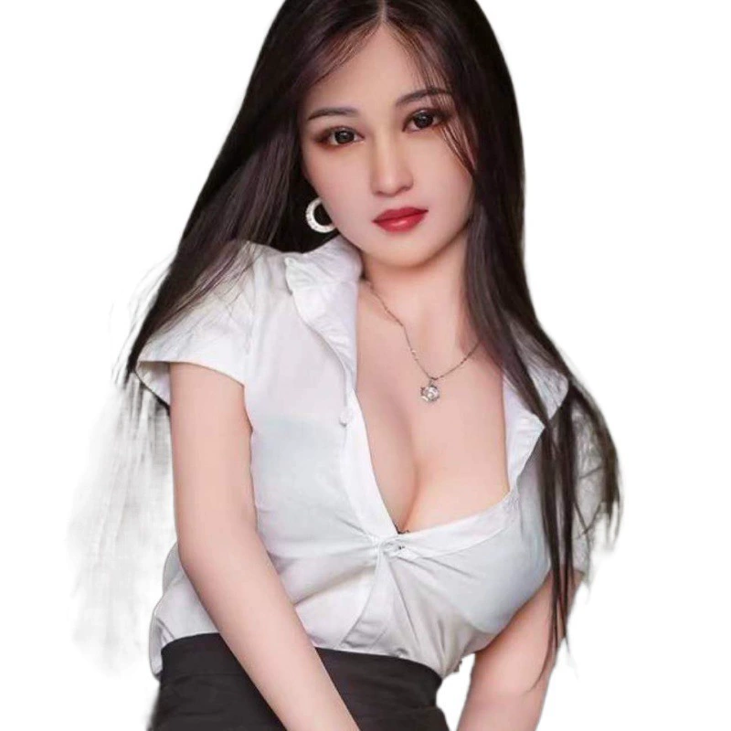 Inflatable men's realistic foldable doll for adults