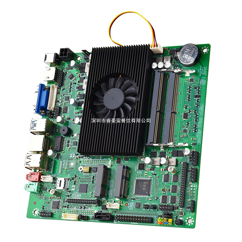 劲鲨工业主板 ITX-4568A03（i5-6200U)支持三屏显示VGA LVDS接口
