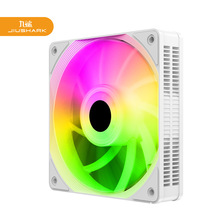 JIUSHARK九鲨J120ARGB风扇PWM12CM台式机箱4PIN智能温控风冷散热