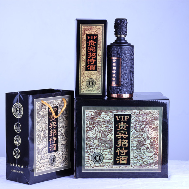 厂家直供白酒瓶空瓶500ml招待酒空玻璃酒瓶1斤装自酿密封酒瓶批发