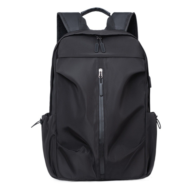 Mochila de viaje de negocios transfronteriza para hombres bolsa de ordenador portátil usb mochila recargable