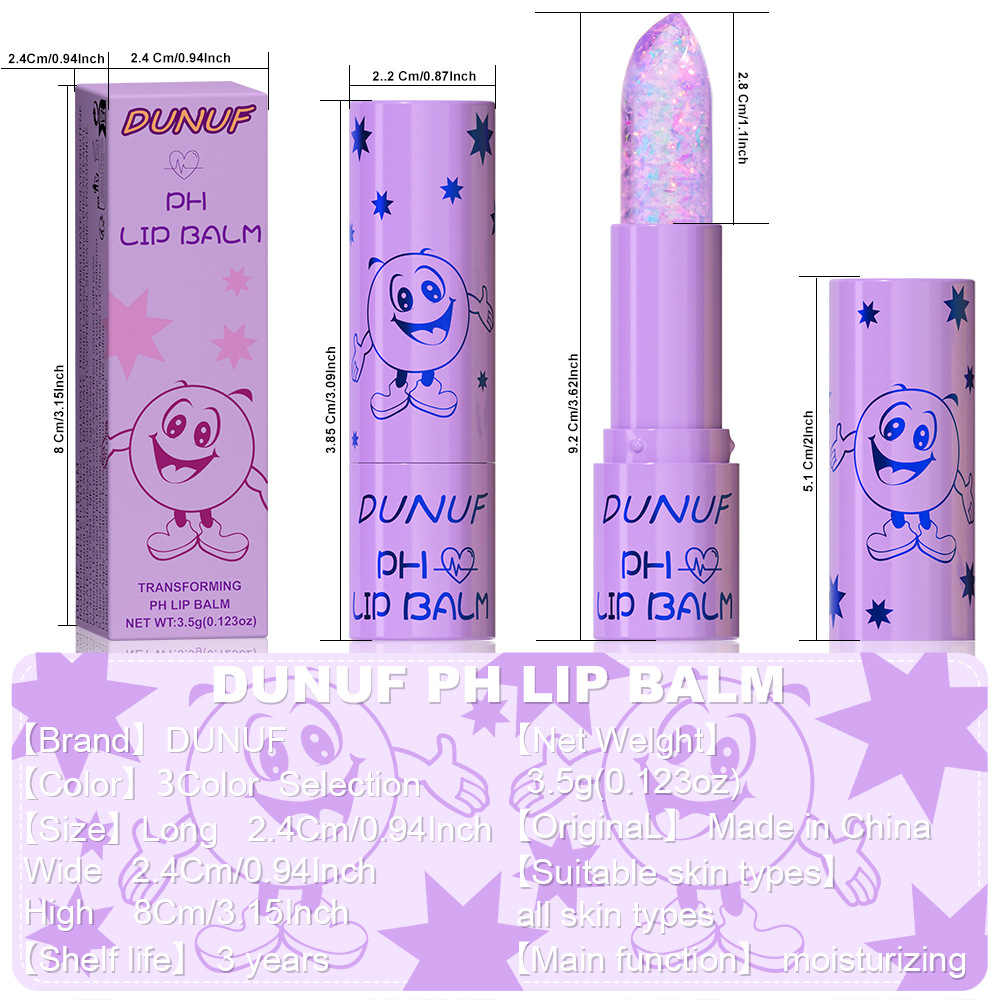 DUNUF PH Lip balm Moisturizing and nourishing lipstick, please check it out! Link Disclaimer - For Foreign trade only undefined