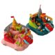 Children's track car adventure toys fun steering wheel track Park Boys and Girls Educational Toys batch