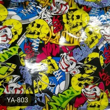 水转印膜纸厂家 海浪水转印膜 美元卡通水转印膜 汽车专用膜纸