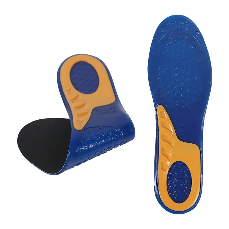 Удобная мягкая спортивная стелька для потертости стопы, амортизирующая Нескользящая Мужская и женская силиконовая стелька можно свободно разрезать