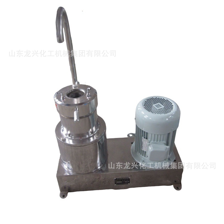 130型骨泥卧式胶体磨机厂家|食品级不锈钢胶体磨研磨机规格报价