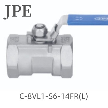 JPE 手动球阀SS316 C-8VL1-S6-14FR(L)