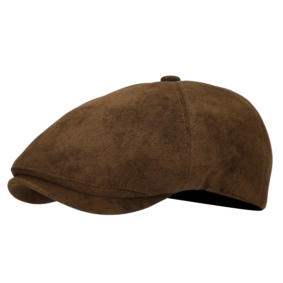 Vintage moda de seda sólida sombrero octogonal hombre y mujer invierno literatura británico periódico sombrero de niño sombrero pintor casual