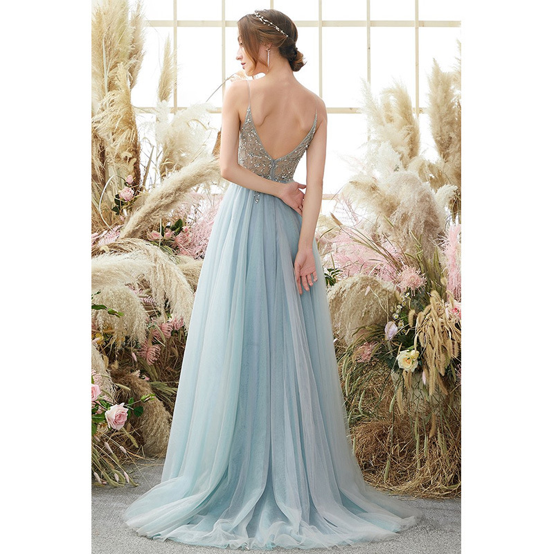 Amazon Europa estación vestido de noche 2026 nuevo cinturón sexy vestido de anfitrión de cena de celebridades