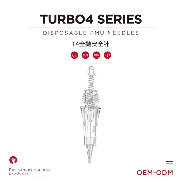 Odm Semi-Permanent Tattoo Needles/Hourglass Needle Caps for Nuo Jiao Big Shark Machine, Custom-Made Safety Needles for Microblading
