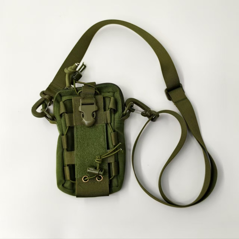 Bolso táctico para teléfono móvil al aire libre Bolso pequeño multifuncional Riñonera Táctico Hervidor Bolso para teléfono móvil Hebilla Ajuste Riñonera